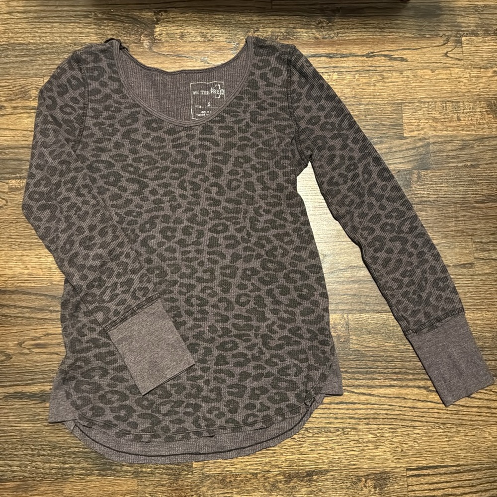 Free People long sleeve shirt